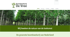 Desktop Screenshot of devreebomen.nl